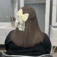 میکاپ و شنیون/کراتین و احیای مو با هزینه اقتصادی