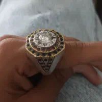 انگشتر نقره مردانه