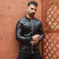 کاپشن چرم مدل Artim