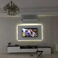 نصب تلویزیون روی دیوار