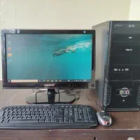 سیستمi3 نسل ۴ رم ۸ هارد ۵۰۰ ssd گرافیک ۲مانیتور ۲۰