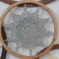 ماندالا دونه برفی (آریل)
