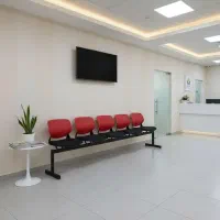 صندلی نیمکتی انتظار 4 قالب فایبر گلاس