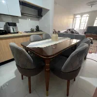 میز ناهارخوری ۶نفره شیک|میز و صندلی غذاخوری|تهران, بنی‌هاشم|دیوار