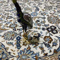 مجسمه مرغابی مینا کاری قدیمی