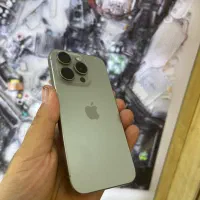 Iphone 15 pro 256 za رنگ natural titanium|موبایل|اصفهان, احمدآباد|دیوار