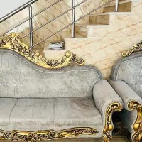 مبل ۸نفره +گل میز +اینه|مبلمان خانگی و میز عسلی|شیراز, شهرک برق|دیوار
