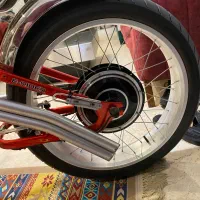 دوچرخه برقی هارلی کلکسیونی فروش بدلیل مهاجرت|دوچرخه، اسکیت، اسکوتر|تهران, شهرک نفت|دیوار