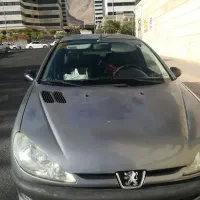 پژو 206  مدل 88 بدون رنگ