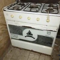 اجاق گاز طرح فر پنج شعله