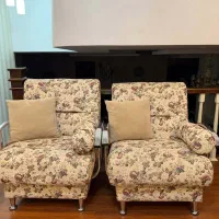 دو کاناپه سه نفره و دو مبل تک نفره|مبلمان خانگی و میز عسلی|چالوس, |دیوار