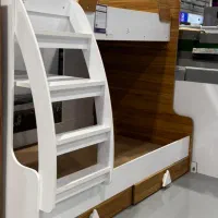 تخت دوطبقه و کمد