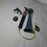 بوق تلمبه ای دوچرخه وچراغ راهنما شارژی برای دوچرخه