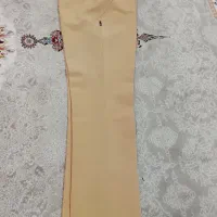 شلوار کرم راسته معاوضه با شلوار قهوه آیی بگ