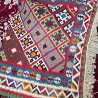 گلیم مرینوس|گلیم، جاجیم، گبه|شیراز, تندگویان|دیوار