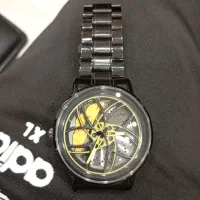 ساعت مشکی نونو اسپرت صحفش میچرخ