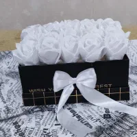 گلهای رز جاودان روبانی زیبا