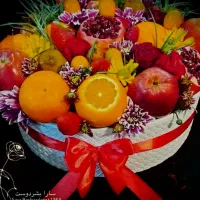 حکاکی میوه آرایی یلدا تخصصی عروس