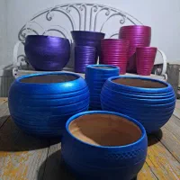 گلدان سفالی