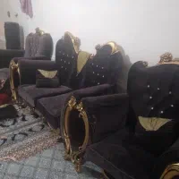 یک عدد مبل ۷نفر مرتب و سالم|مبلمان خانگی و میز عسلی|شیراز, شریف‌آباد|دیوار