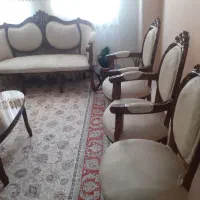 مبل استیل مدل فرحی ۹نفره به همراه سرویس ۴نفره|مبلمان خانگی و میز عسلی|تهران, هفده شهریور|دیوار