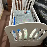 تخت بچه ثابت کشو دار