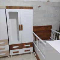 کمد بچه تخت نوزاد نوجوان (کد ۷۰)|تخت و سرویس خواب|مشکین‌دشت, |دیوار