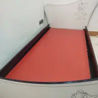 تخت خواب یک نفره چوبی
