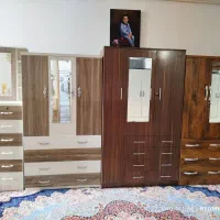 کمدسه تیکه و دراور لباس ام دی اف نو نوع