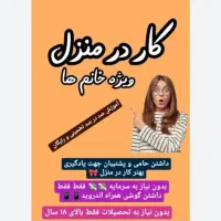 درآمدزایی درمنزل برای بانوان