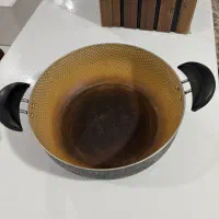 ماهیتابه  تفلون رویه چرم|ظروف پخت‌وپز|تهران, صفا|دیوار