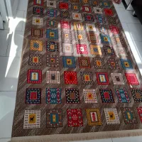 گلیم فرش به همراه دو عدد پادری