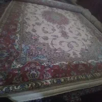 جفت فرش گل ابریشم دستباف کاشان|فرش|کاشان, یحیی آباد|دیوار