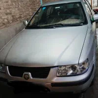 سمند به مدل 1386 نقره ای ایسیو زیمنس