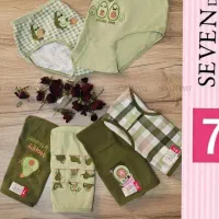 شورت زنانه نخ پنبه آواکادو سایزبندی لارج الی۳ایکس