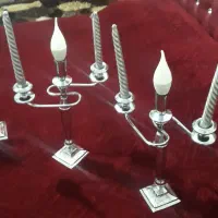 آئینه و شمعدان طرح استیل|آینه|اردبیل, |دیوار