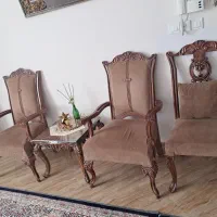 مبل ۹نفره همراه میزوعسلی|مبلمان خانگی و میز عسلی|زالیان, |دیوار