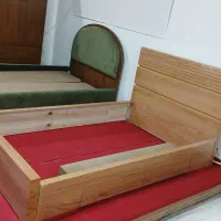 سرویس خواب تخت کشودارمهمان یک نفره نوجوان باکس دار|تخت و سرویس خواب|کرج, فاز ۱ مهرشهر|دیوار