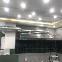 هود صنعتی رستورانی ( گالوانیزه و استیل) هواکش فن|هود|رشت, منظریه|دیوار