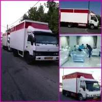 باربری و جابجایی کامیون اتاق بزرگ بارگیری و تخلیه