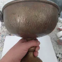 ظرف قلم زنی مسی