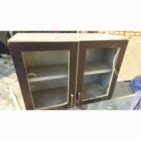 کابینت فلزی درب چوبی|مصالح و تجهیزات ساختمان|اهواز, کوی علوی|دیوار