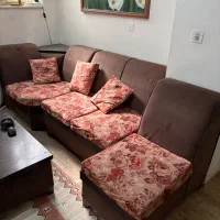 مبل راحتی ال ۷ نفره|مبلمان خانگی و میز عسلی|پردیس, فاز ۳|دیوار
