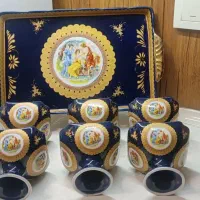 گلدان ظروف چک سلتیک لیلی و مجنون