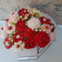 شاخه گل و باکس گل جاودان روز مادر|صنایع دستی و سایر لوازم تزئینی|اهواز, منبع اب|دیوار