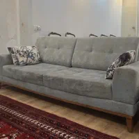 کاناپه 3 نفره با جلومبلی