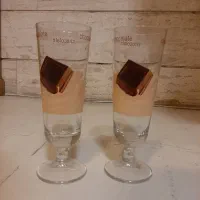 ۲ عدد لیوان شیک خوری|ظروف سرو و پذیرایی|تهران, چوب تراش|دیوار