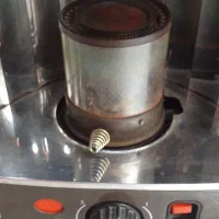 بخاری نفتی بدون دودکش و ماهیتابه روحی قطر یک متری