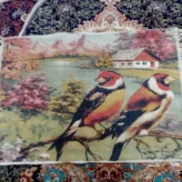 تابلو فرش وسه عدد گلیم