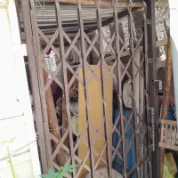 سقف تا شو حفاظ  اکاردئونی درب سه لنگه حیاطی|مصالح و تجهیزات ساختمان|کرج, شهرک جهان‌نما|دیوار